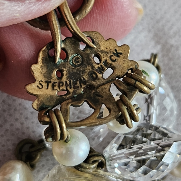 Stephen Dweck Black and Gold Beaded Necklace - Picture 8 of 10